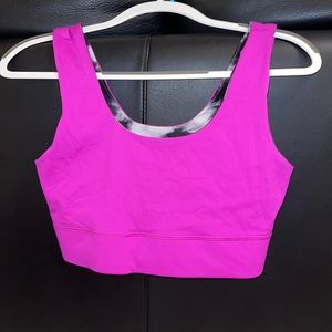 Brand new reversible fabletics crop top